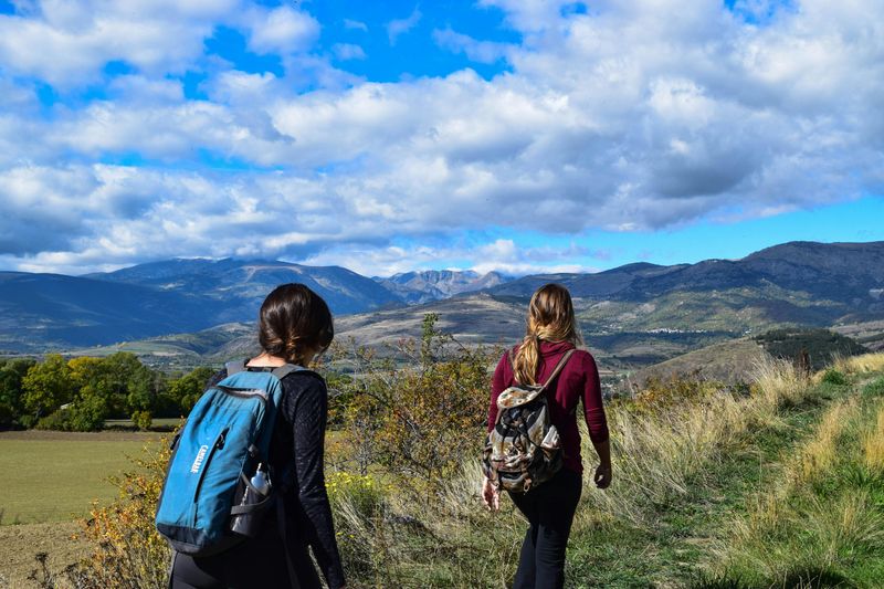You nod at strangers when hiking on trails