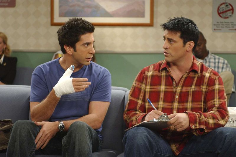 David Schwimmer & Matt LeBlanc
