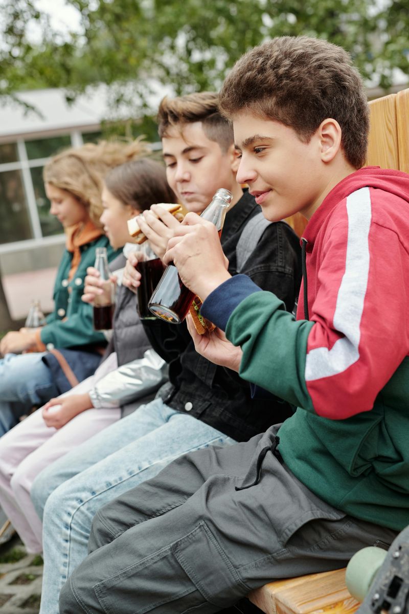 Trading Snacks at School