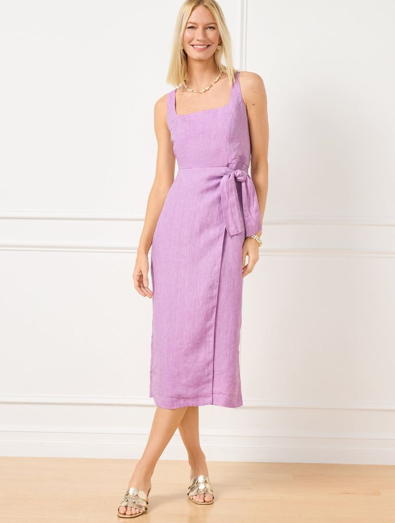 Linen Shift Dress