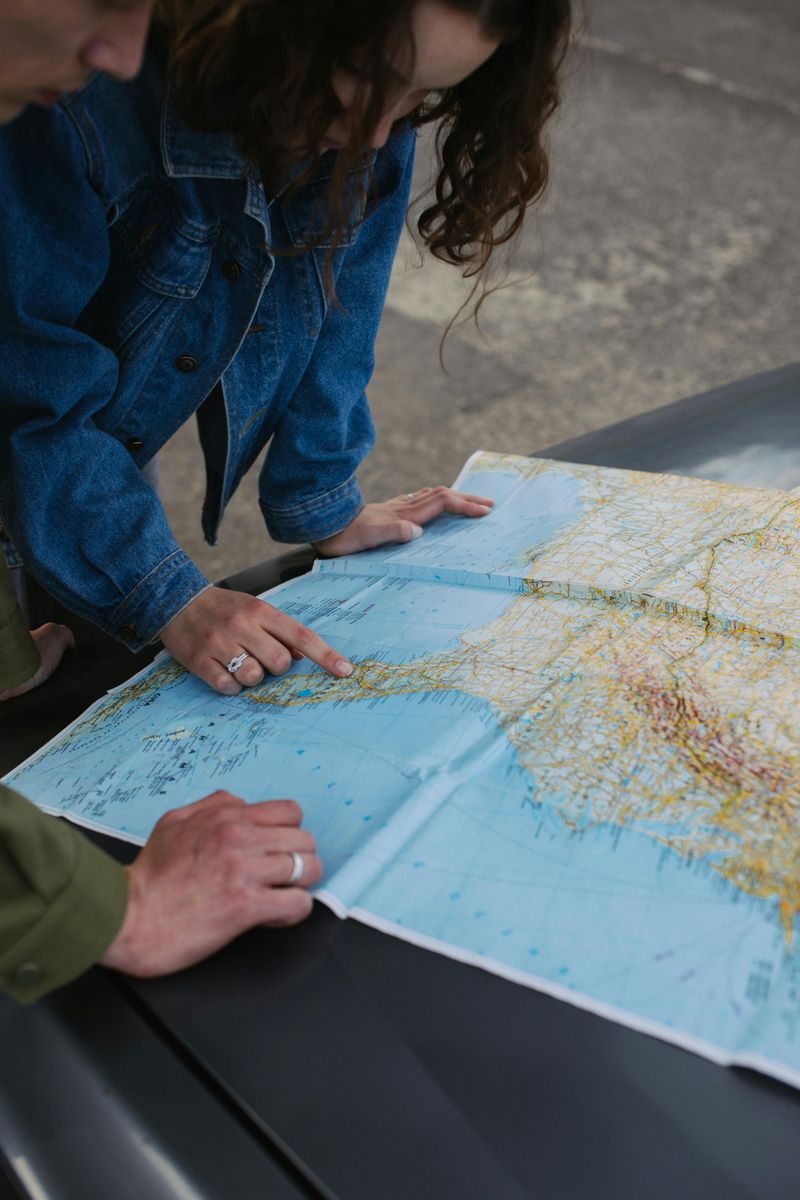 Using Physical Maps Instead of GPS