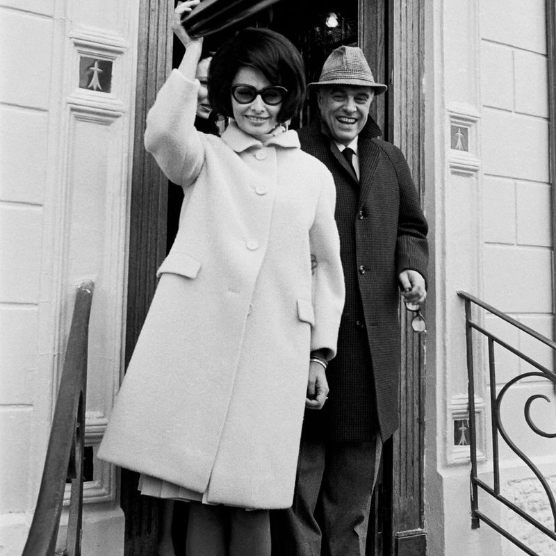 Sophia Loren & Carlo Ponti (1966)