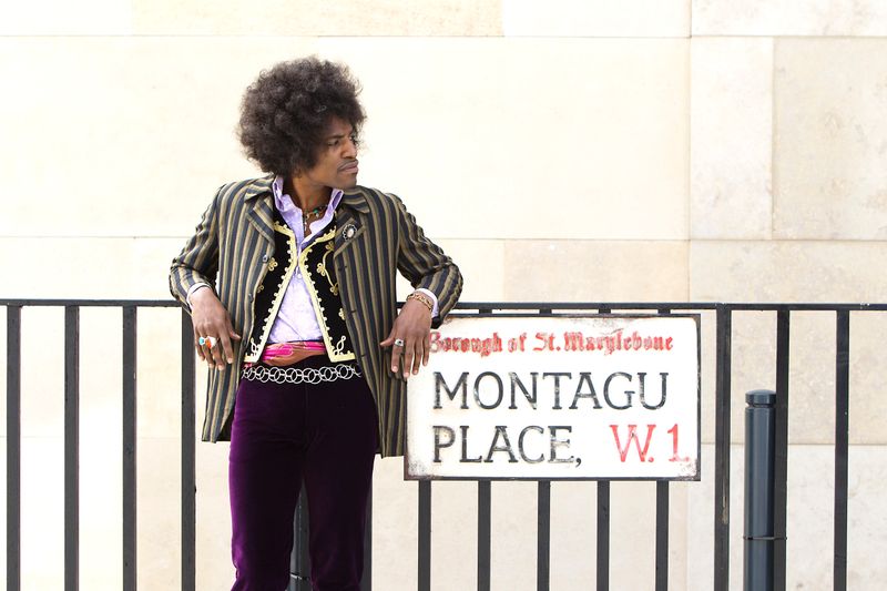 André 3000 as Jimi Hendrix