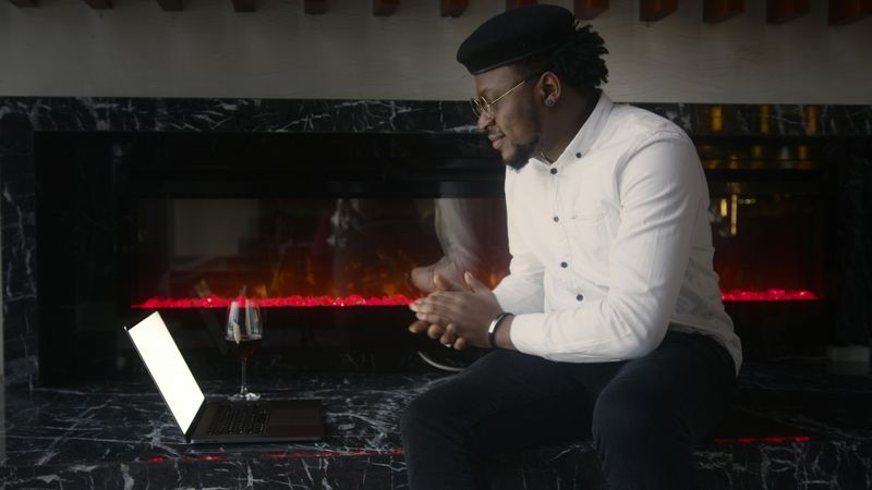 He Initiates Video Calls, Not Just Texts