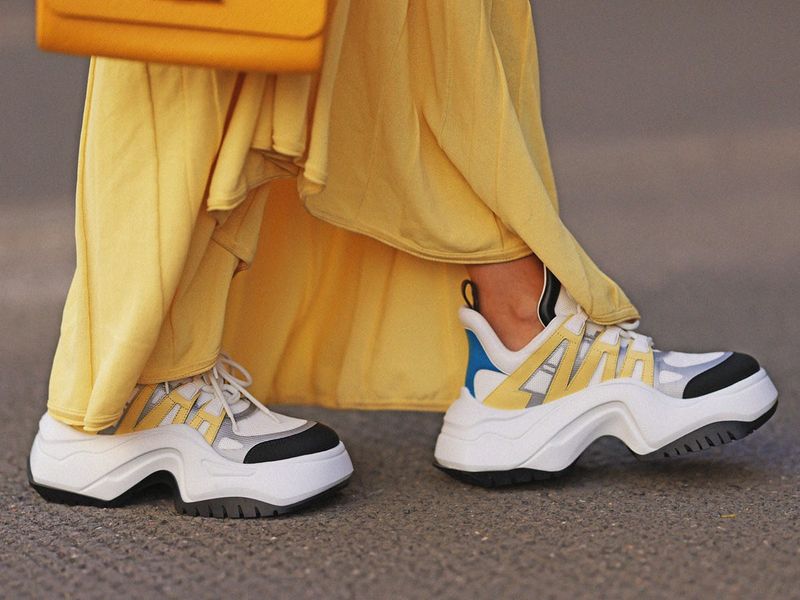 Clunky Chunky Sneakers Make You Look Dated