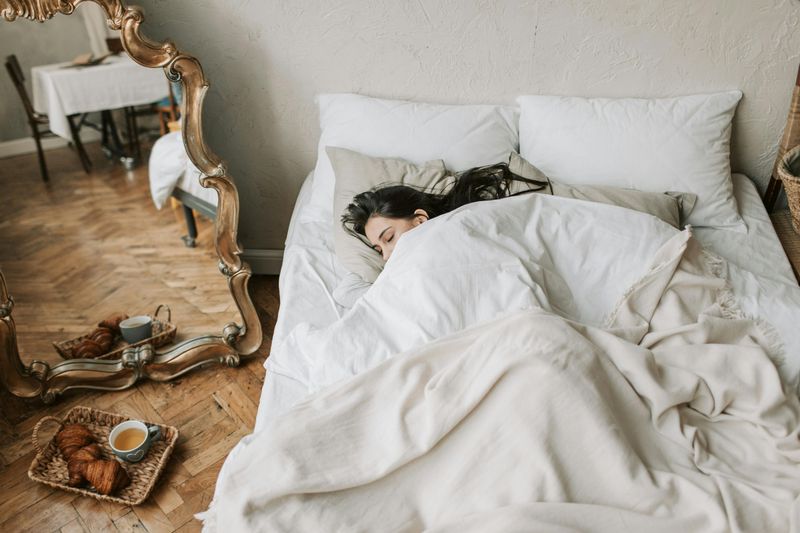 “When she started sleeping in the guest room ‘just to get better rest.’ That room became permanent.”