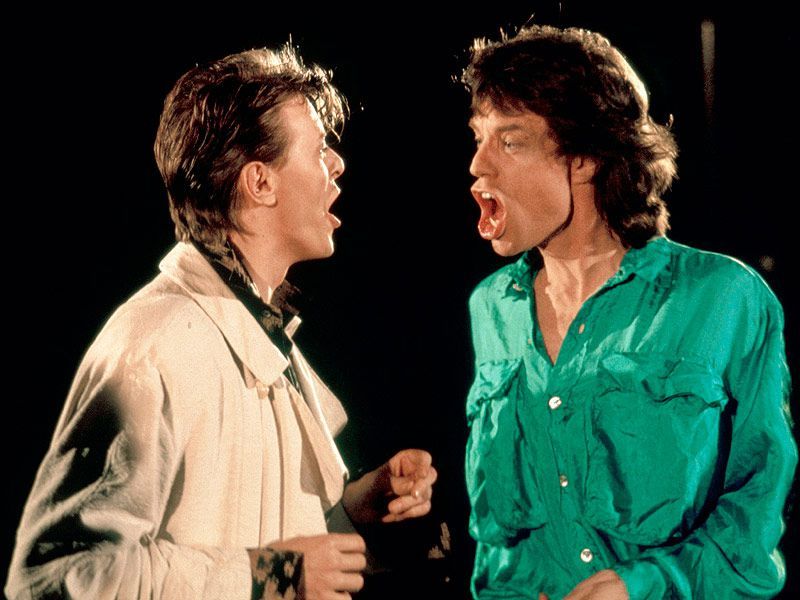Mick Jagger & David Bowie – “Dancing in the Street” (1985)