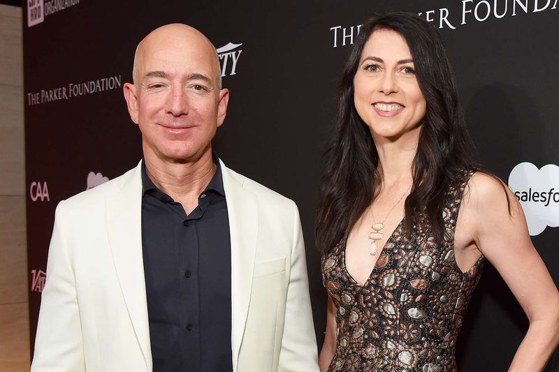 Jeff Bezos & MacKenzie Scott