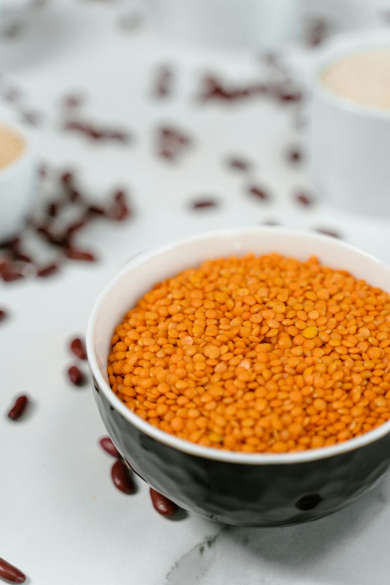 Canned lentils