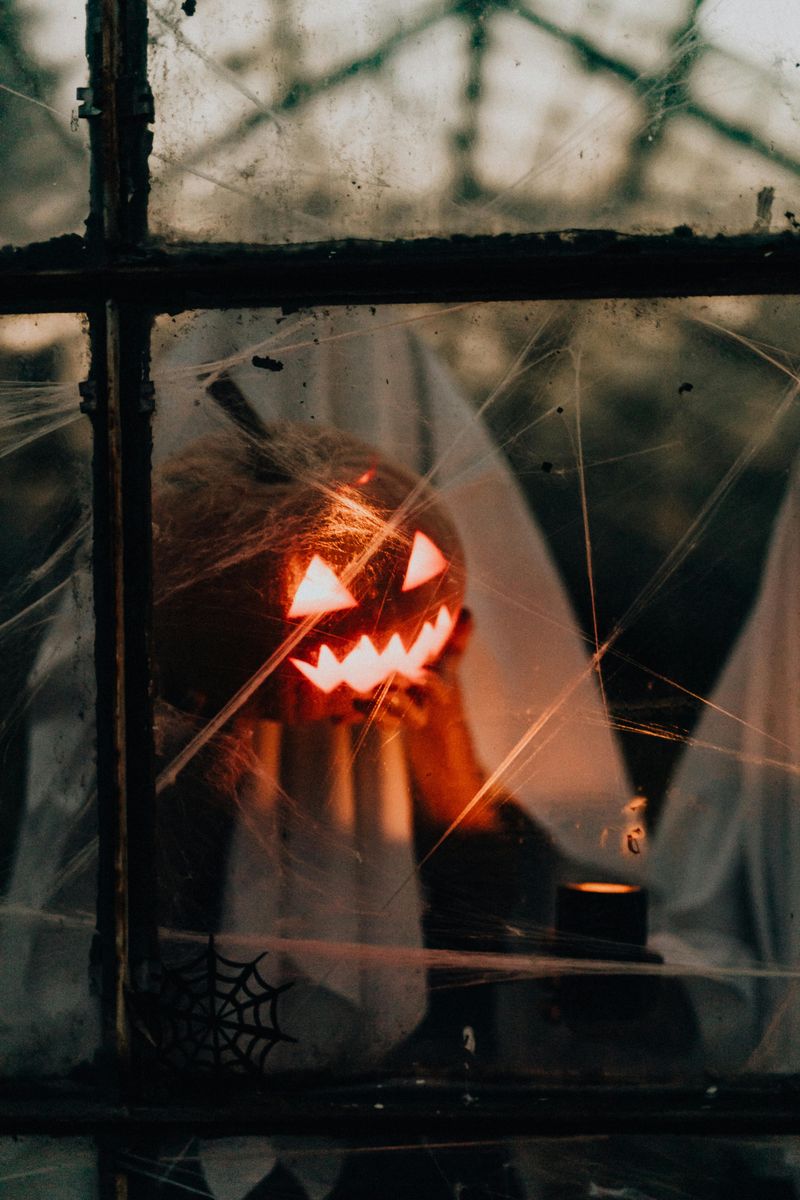 Real Candles in Pumpkins