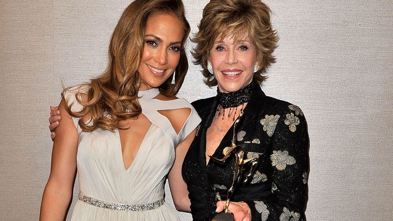 Jennifer Lopez and Jane Fonda