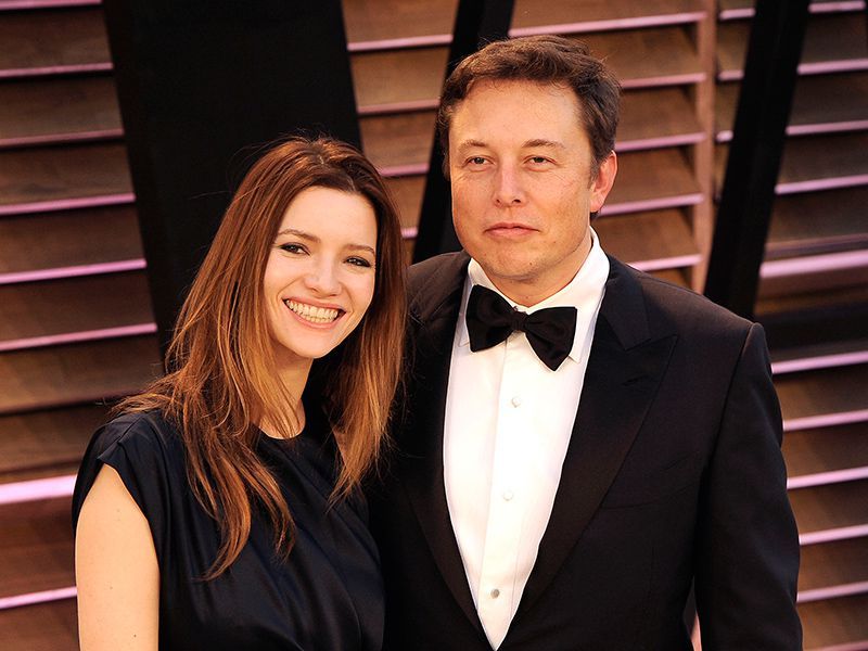 Elon Musk & Talulah Riley