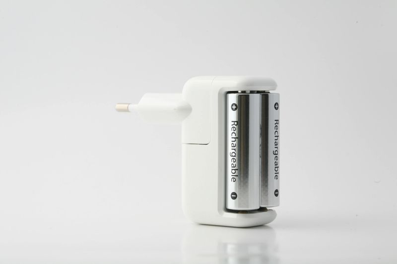 Rechargeable Batteries + Charger