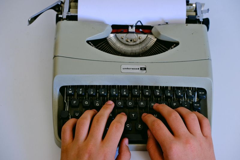 Typing on a Typewriter Without an Undo Button