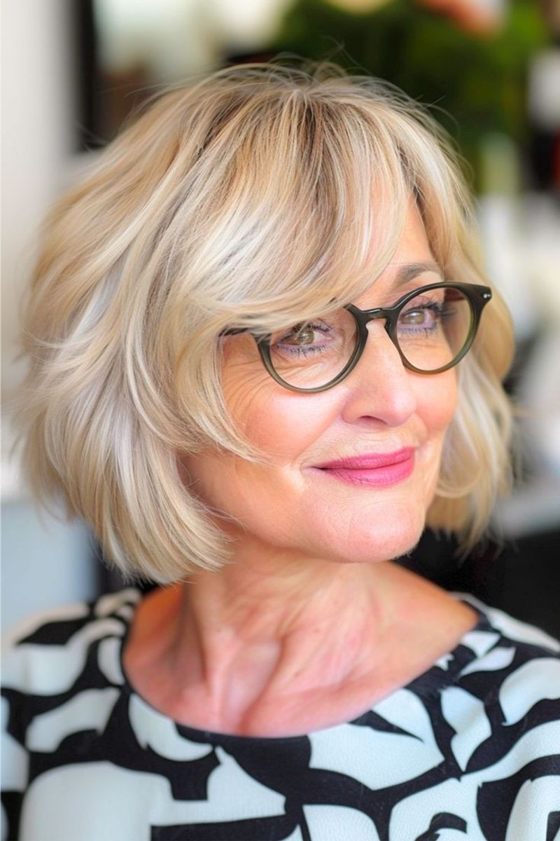 Side-Swept Bangs