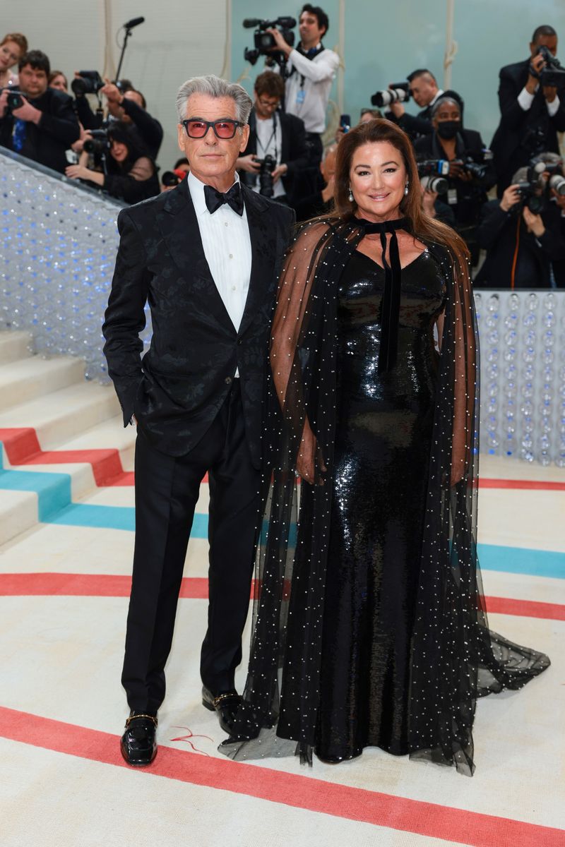 Pierce Brosnan & Keely Shaye Smith