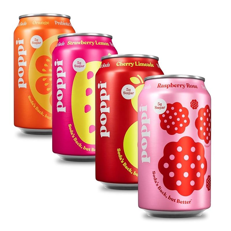 Popz Prebiotic Sodas