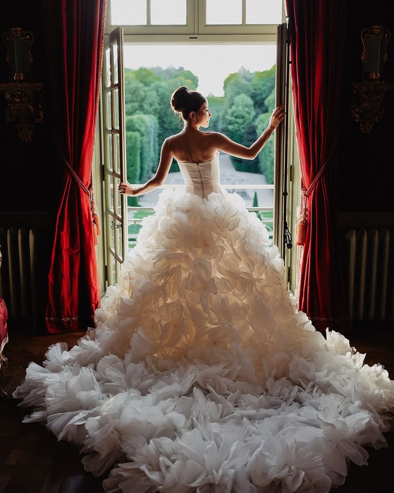 Over-the-Top Ruffles Creating Cake Topper Vibes