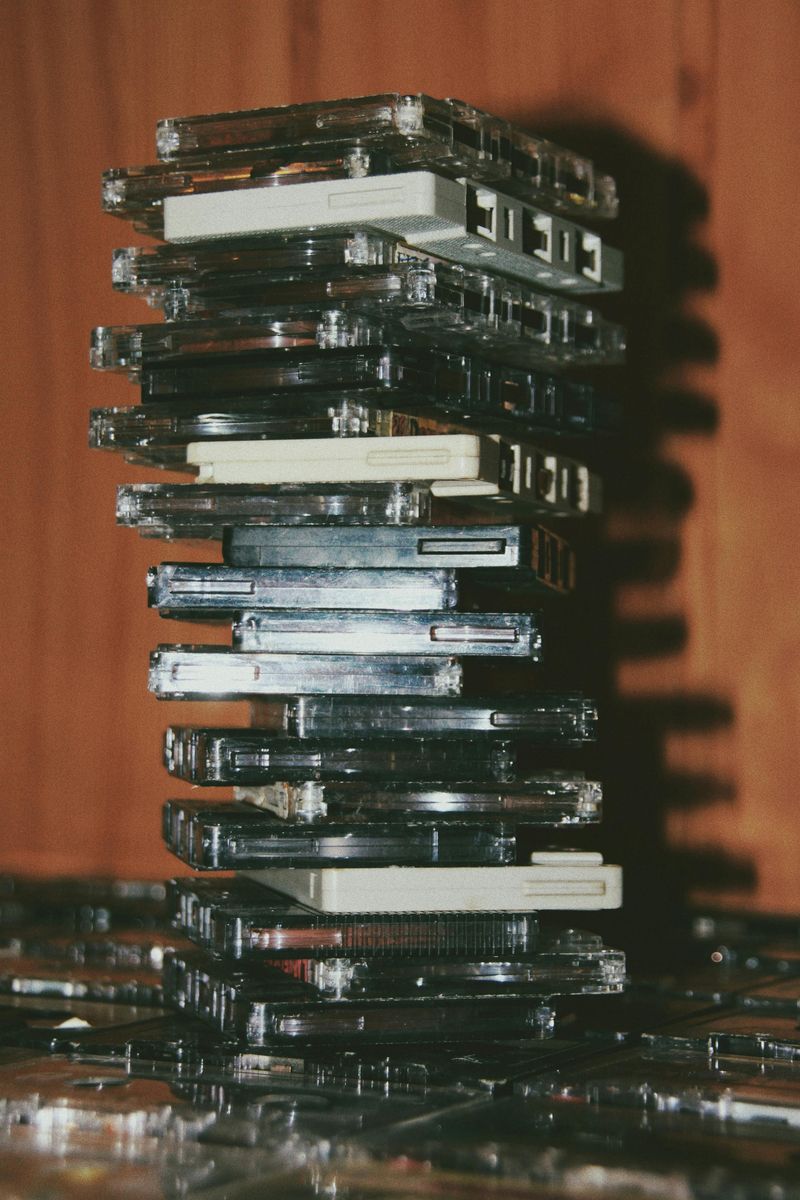 Alphabetizing Dad's Cassette Collection