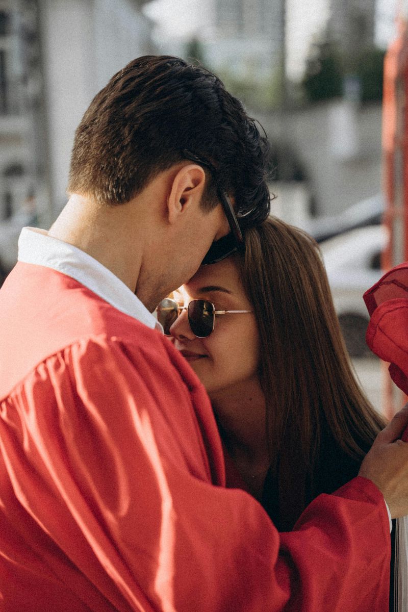 She celebrates her partner's success