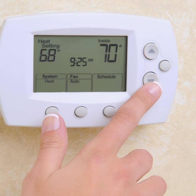 Install a Programmable Thermostat