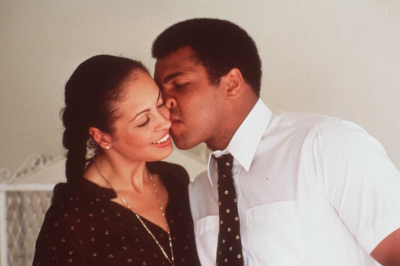 Muhammad Ali and Veronica Porché