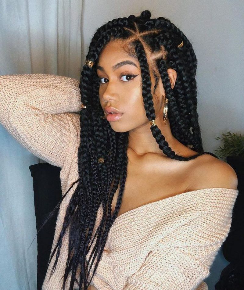 Alternative: Chunky Box Braids