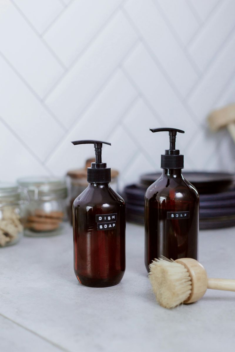 Castile soap or a simple dish-soap solution for “everything”