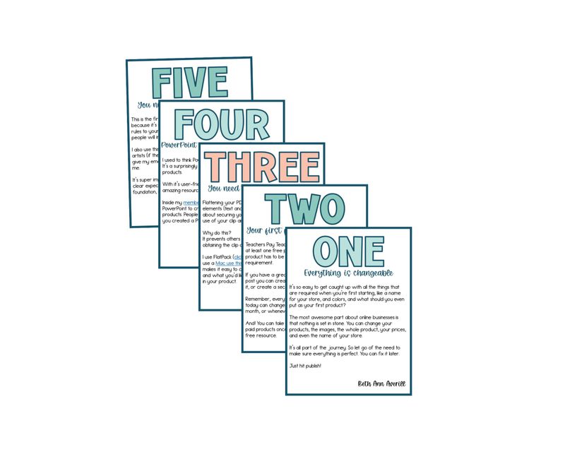 Printable Educational Materials