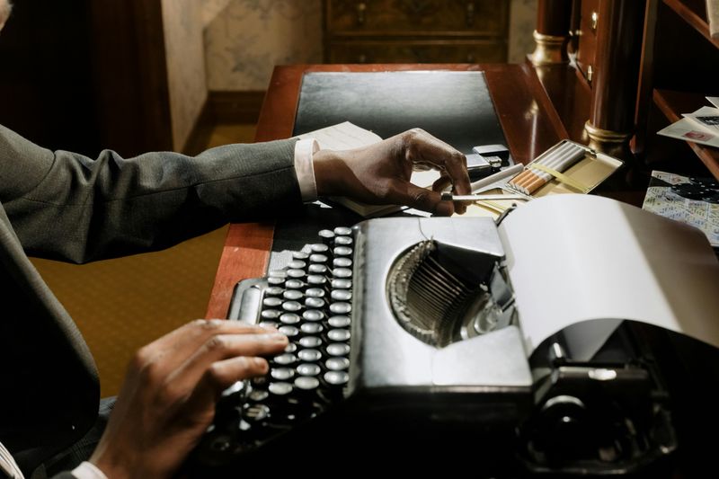 Typewriters With No Delete Key