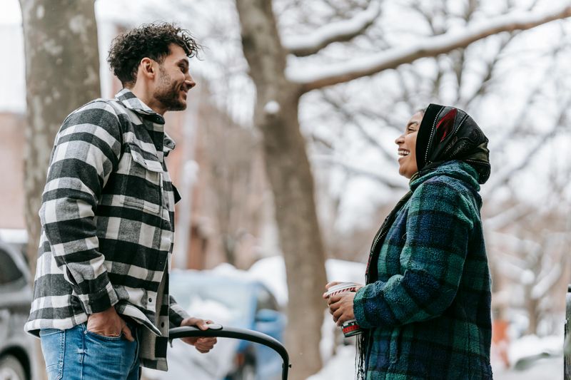 He Gets Nervous or Shy Around You