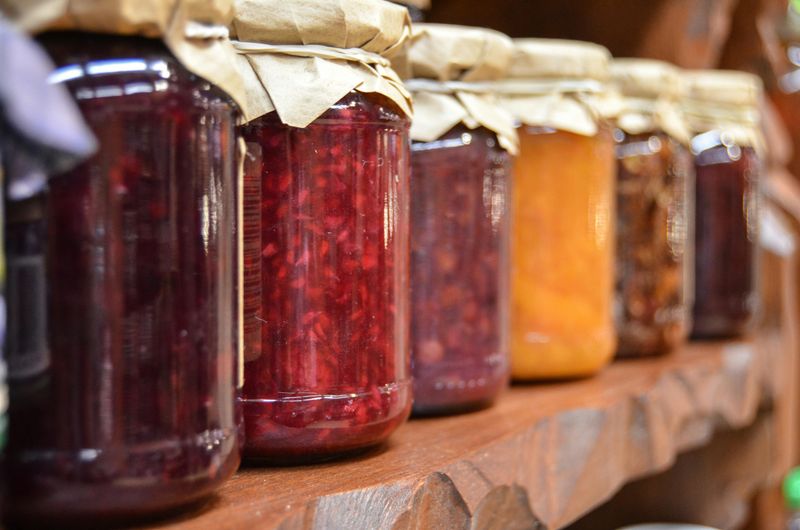 Reused Jars, Bags, and Containers