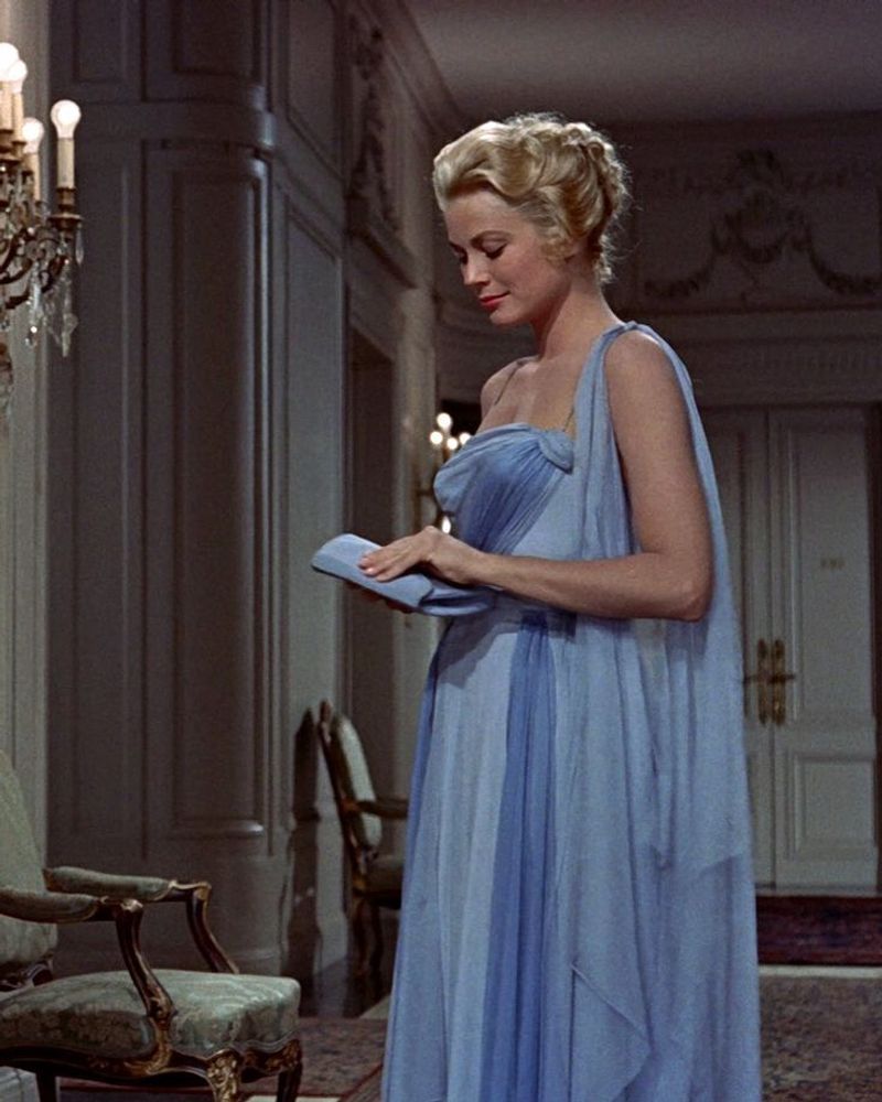 Grace Kelly – Blue Ball Gown