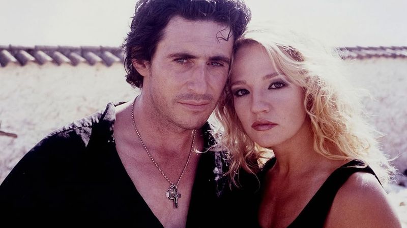 Ellen Barkin and Gabriel Byrne