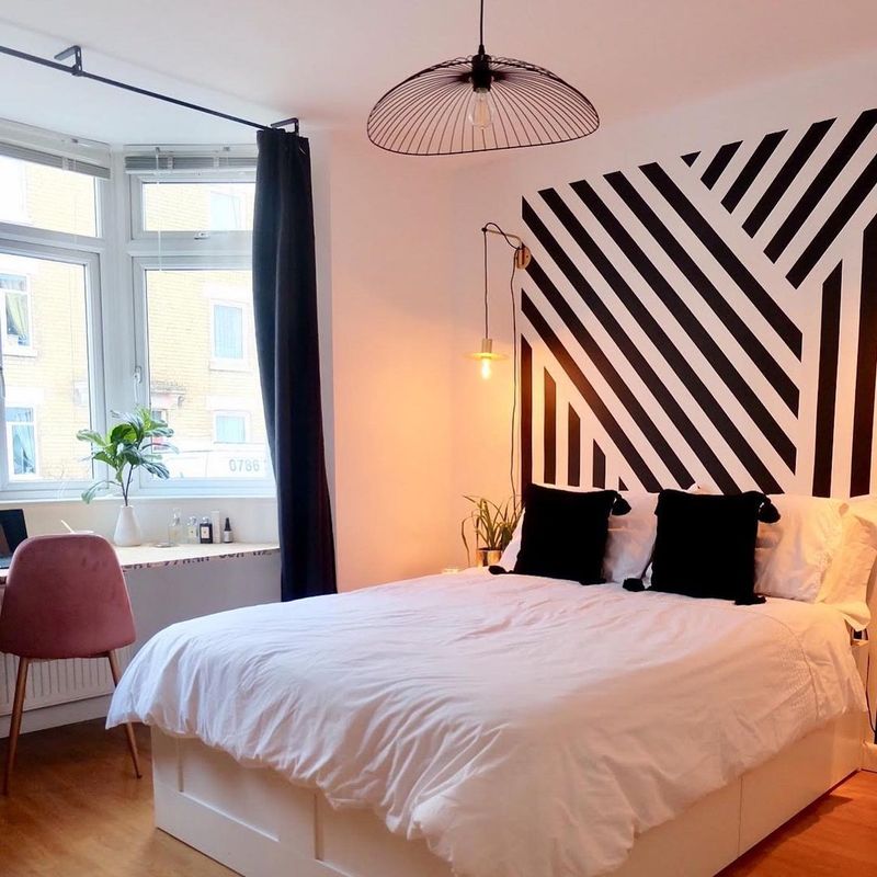 Paint a Striped Feature Wall