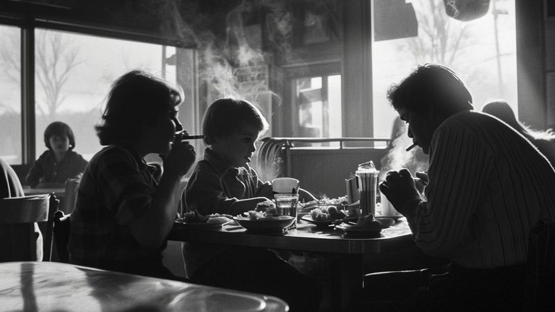 Smoking Indoors (Even Around Kids)