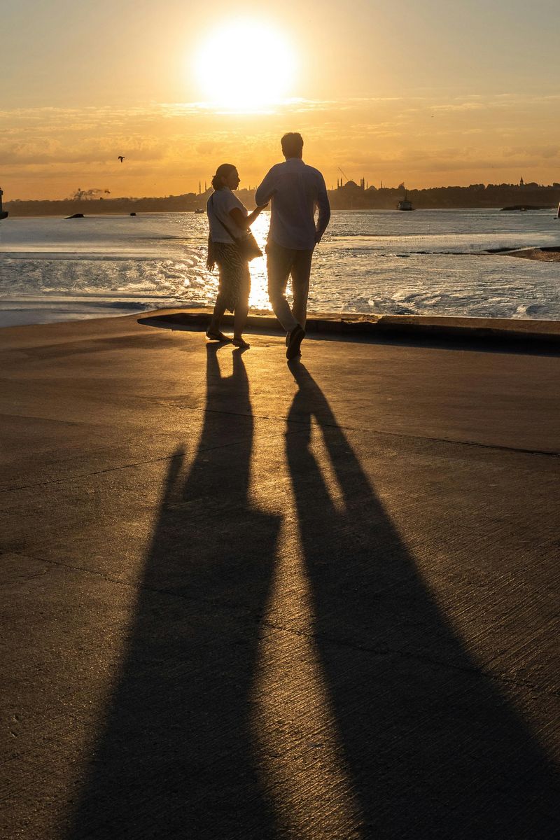 Sunrise or Sunset Walk