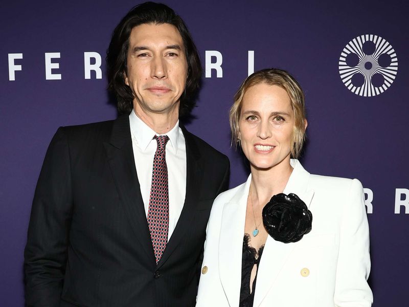 Adam Driver and Joanne Tucker