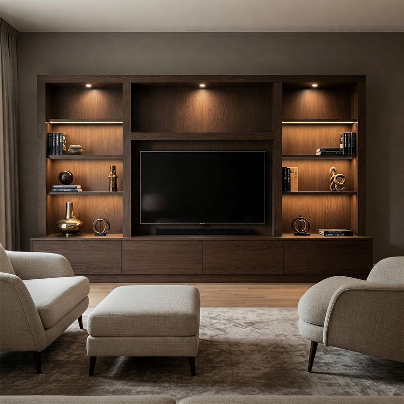Built-In Electronics or Custom Entertainment Centers