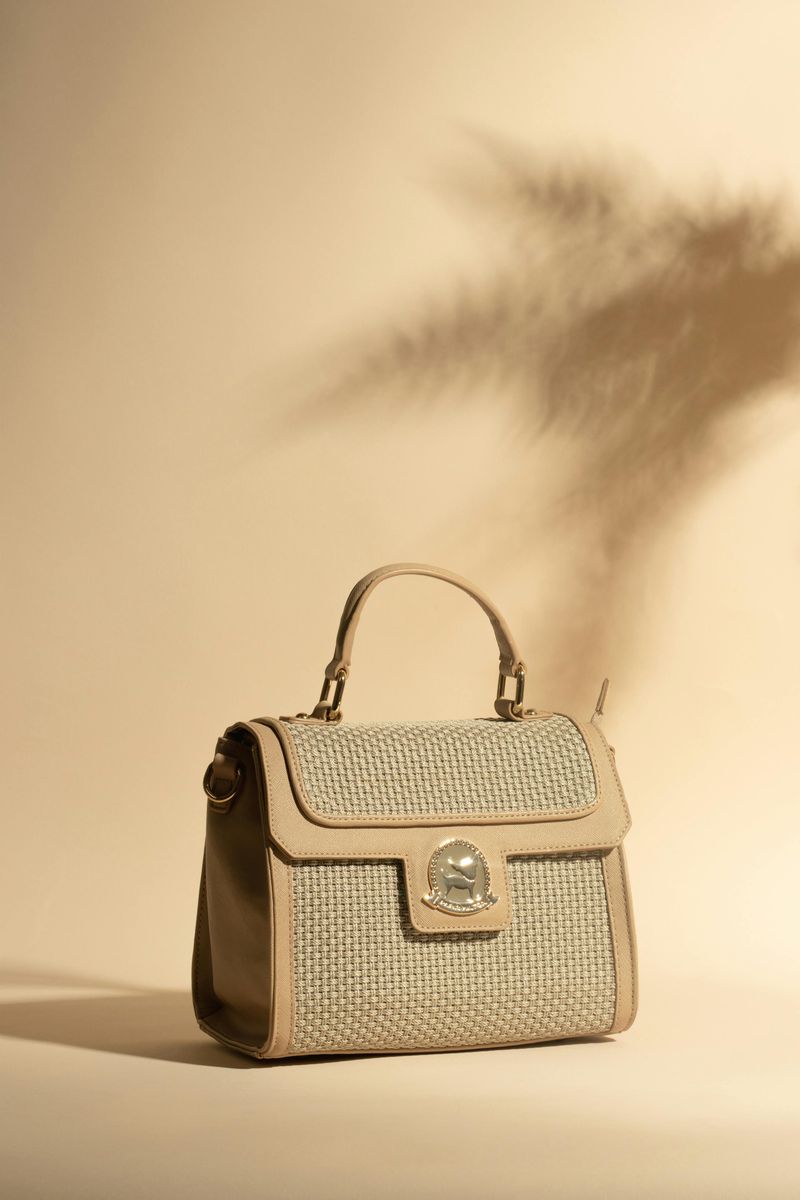 Structured Top-Handle Bag