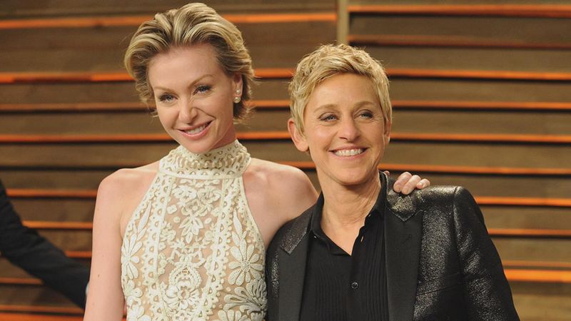 Ellen DeGeneres and Portia de Rossi