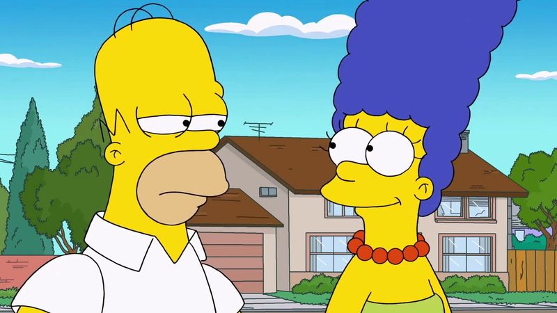 Homer & Marge (The Simpsons)
