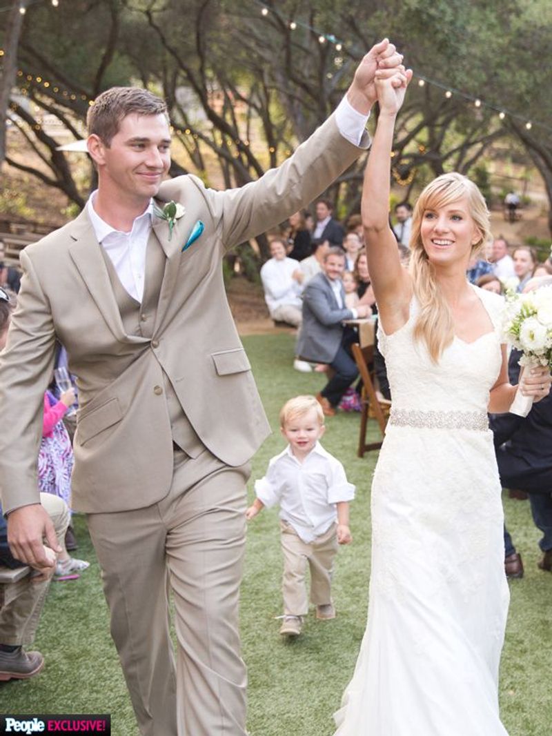 Heather Morris and Taylor Hubbell