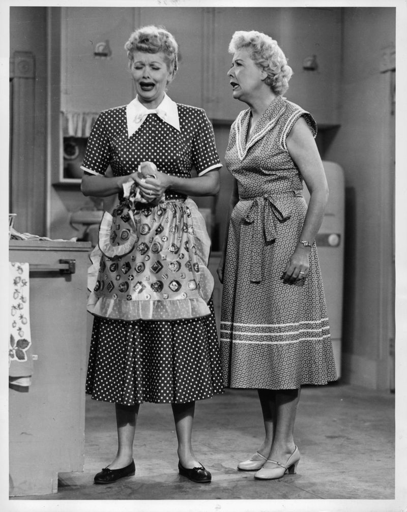 Lucy and Ethel from 