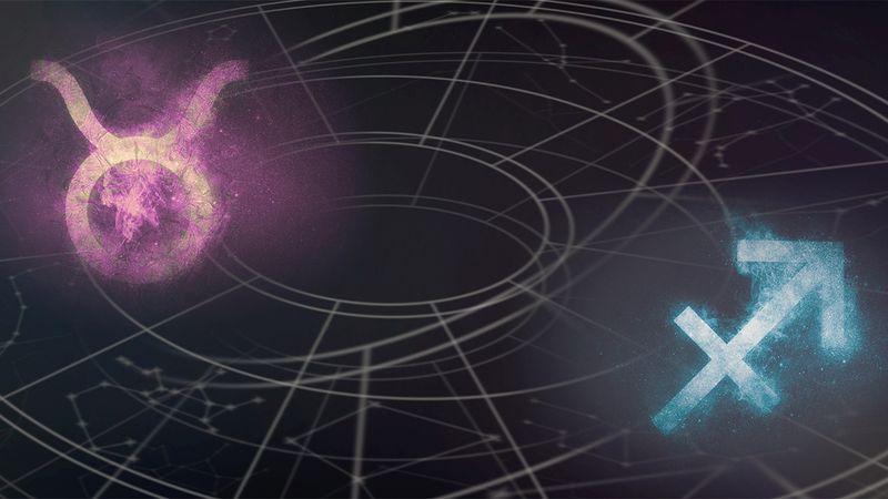 Sagittarius and Taurus