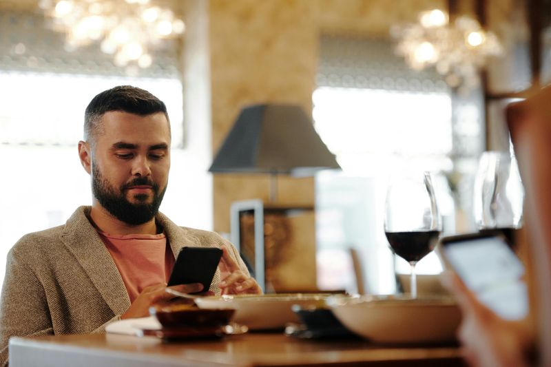 Relationship With His Phone