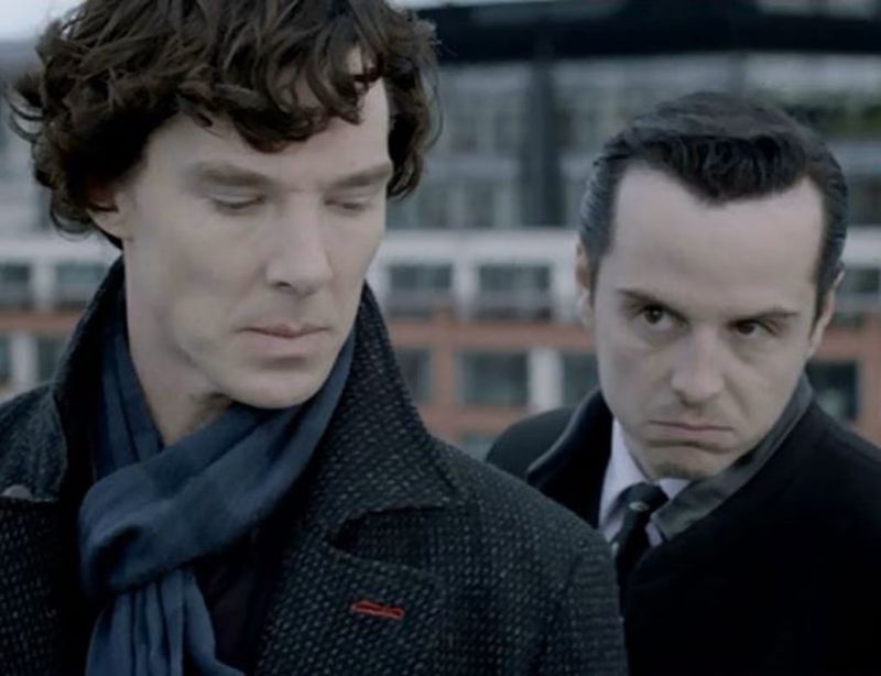 Benedict Cumberbatch & Andrew Scott