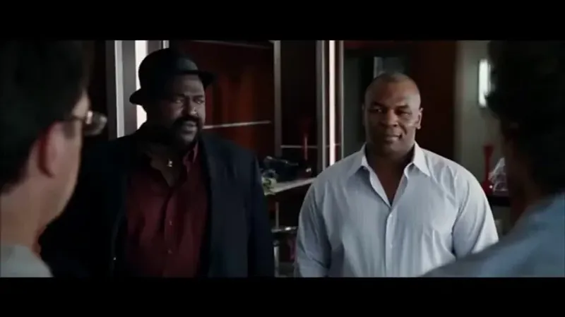 Mike Tyson's Tiger Tales in 'The Hangover'
