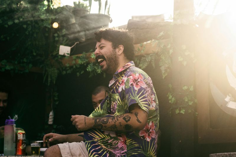 Laughing Loudly in Public