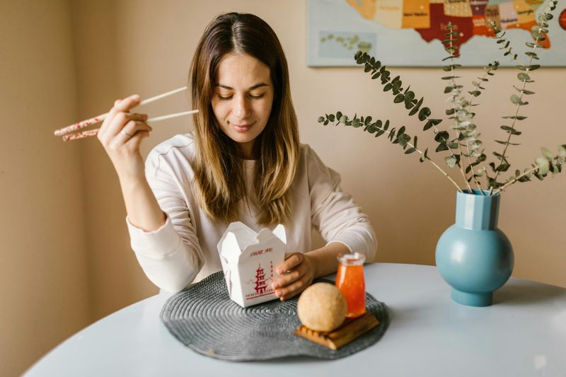 Eating Meals Slowly and Actually Tasting the Food